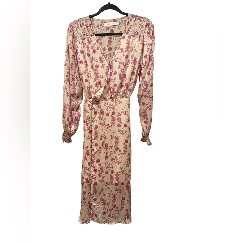 NWT bishop + young Camila wrap dress xs - Picture 4 of 7